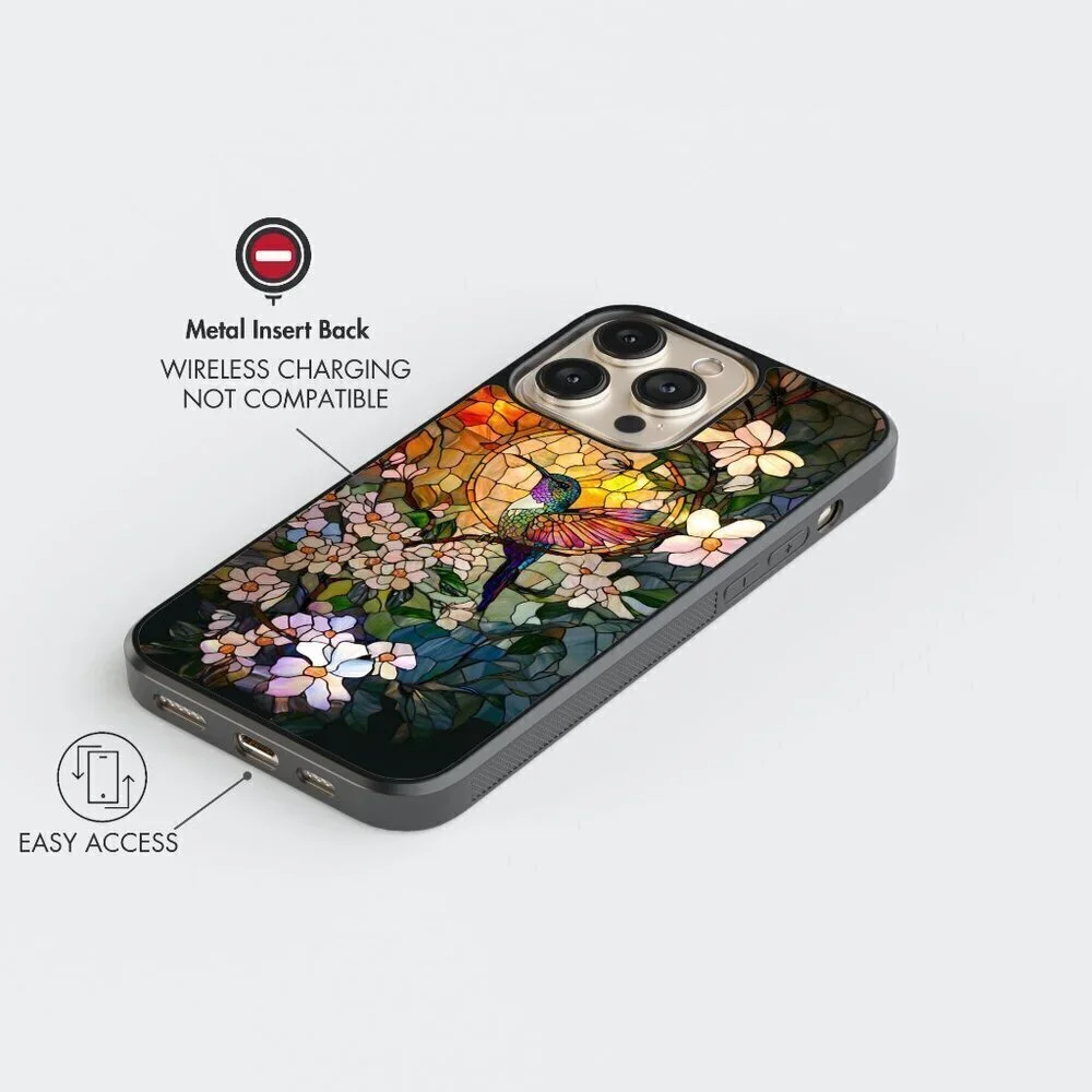 Floral Phone Cover – iPhone 16, 15 Pro, 14, Galaxy S25, S24, S24 Ultra, Pixel 9